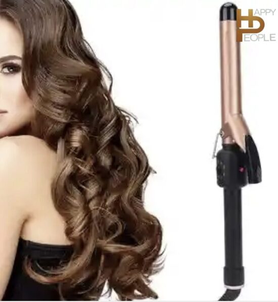 Plaukų garbanojimo žnyplės, juoda auksas